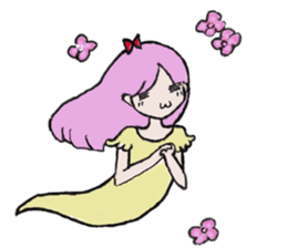 girl's world sticker #12907652