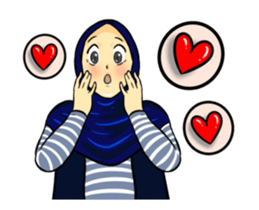 Hijab Story sticker #12908826