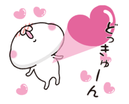 Lovely plumpy bear sticker #12909151