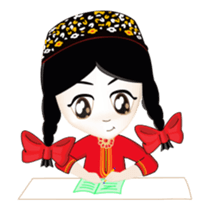 Oglanjyk we Gyzjagaz animated stickers sticker #12909272