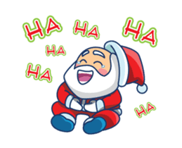 Animated Cute Santa Claus sticker #12909411