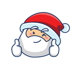 Animated Cute Santa Claus sticker #12909412