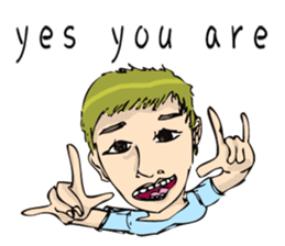 John Bonnie My kind of people you like sticker #12910122