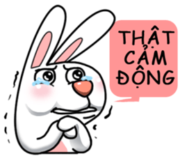 Unruly cute bunny 2 sticker #12910473