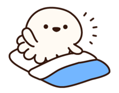 Cute jellyfish animation sticker #12910830