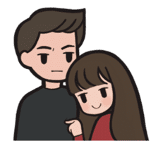 HIM & HER 3 sticker #12911348