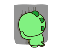 Kawaii Dino Animated 2 sticker #12911392