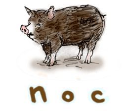 pig's life sticker in spanish sticker #12911553