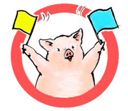 pig's life sticker in spanish sticker #12911563