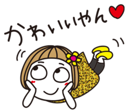Bangs short girl vol.23 sticker #12911659