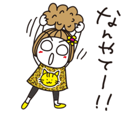 Bangs short girl vol.23 sticker #12911667