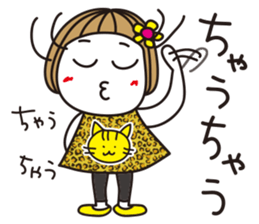 Bangs short girl vol.23 sticker #12911686