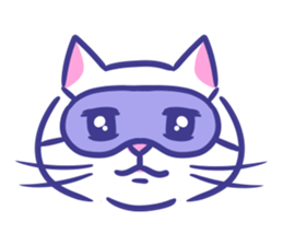 Cat faces sticker #12911786