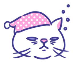 Cat faces sticker #12911794