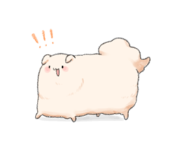 Marshmallow Puppy sticker #12911799