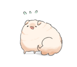 Marshmallow Puppy sticker #12911804
