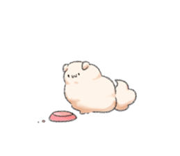 Marshmallow Puppy sticker #12911808