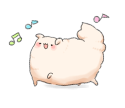 Marshmallow Puppy sticker #12911812