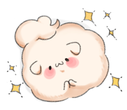 Marshmallow Puppy sticker #12911818