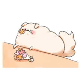 Marshmallow Puppy sticker #12911819