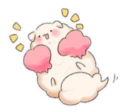 Marshmallow Puppy sticker #12911821