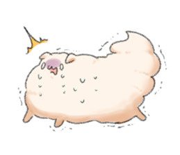 Marshmallow Puppy sticker #12911822