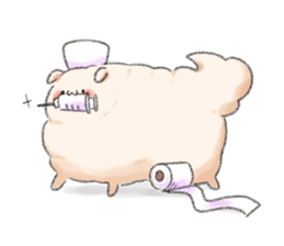Marshmallow Puppy sticker #12911825