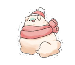 Marshmallow Puppy sticker #12911826