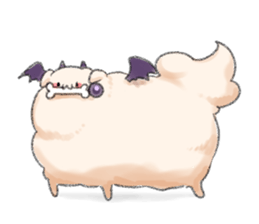 Marshmallow Puppy sticker #12911830