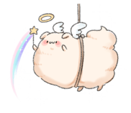 Marshmallow Puppy sticker #12911831
