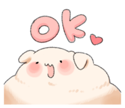 Marshmallow Puppy sticker #12911832