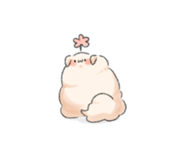 Marshmallow Puppy sticker #12911834