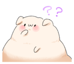 Marshmallow Puppy sticker #12911835