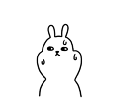 charming rabbit sticker #12913128
