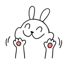 charming rabbit sticker #12913131