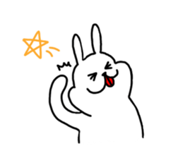 charming rabbit sticker #12913133