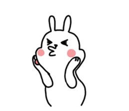 charming rabbit sticker #12913140