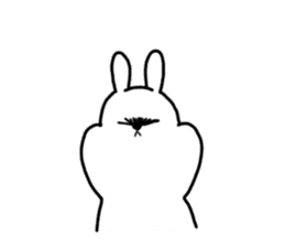 charming rabbit sticker #12913146