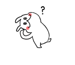 charming rabbit sticker #12913155