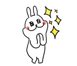 charming rabbit sticker #12913156