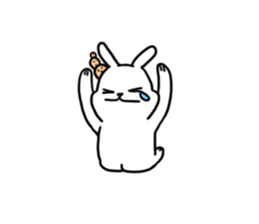 charming rabbit sticker #12913162