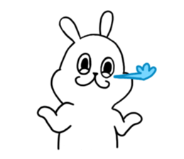 charming rabbit sticker #12913164