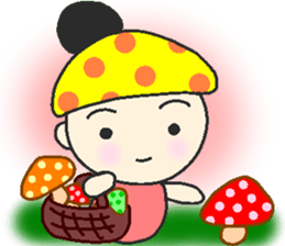 onmayu dango chan - autumn - sticker #12914169