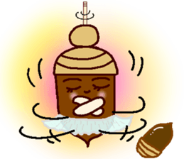 onmayu dango chan - autumn - sticker #12914190