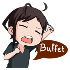 We Love To Eat 1 (Eng) sticker #12914818