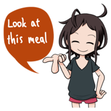 We Love To Eat 1 (Eng) sticker #12914827