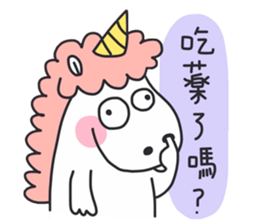 party crazy animals sticker #12915424