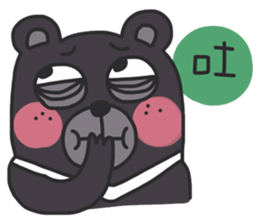 party crazy animals sticker #12915427