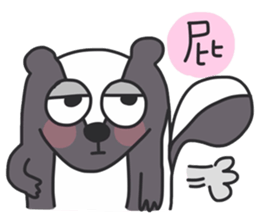 party crazy animals sticker #12915438