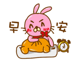 Wei Bear vs Mi Bunny sticker #12915486